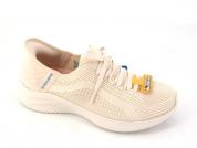 -SKECHERS 149710 NAT SLIP INS Naturel