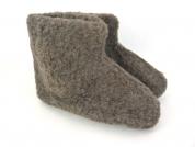 WOOLWARMERS Bruin echte wol