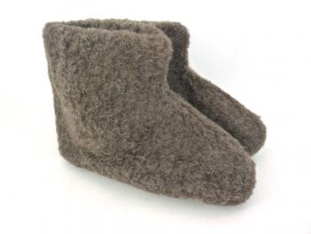 WOOLWARMERS Bruin echte wol