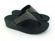 FITFLOP Lulu zwart glitter