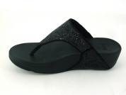 -FITFLOP Lulu Zwart Glitter