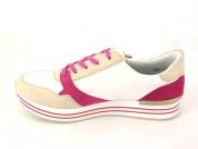 -REMONTE D1323-80 Crema-Weiss-Magenta